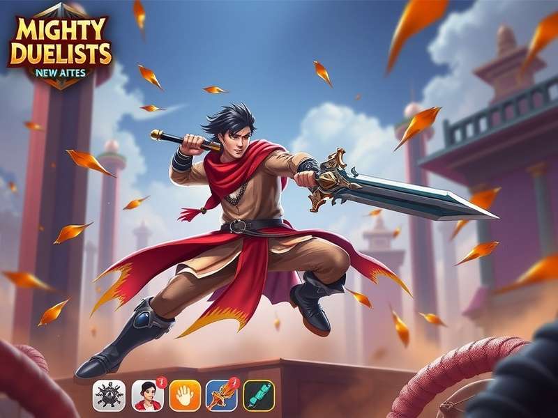 Mighty Mace Duelists Game Map